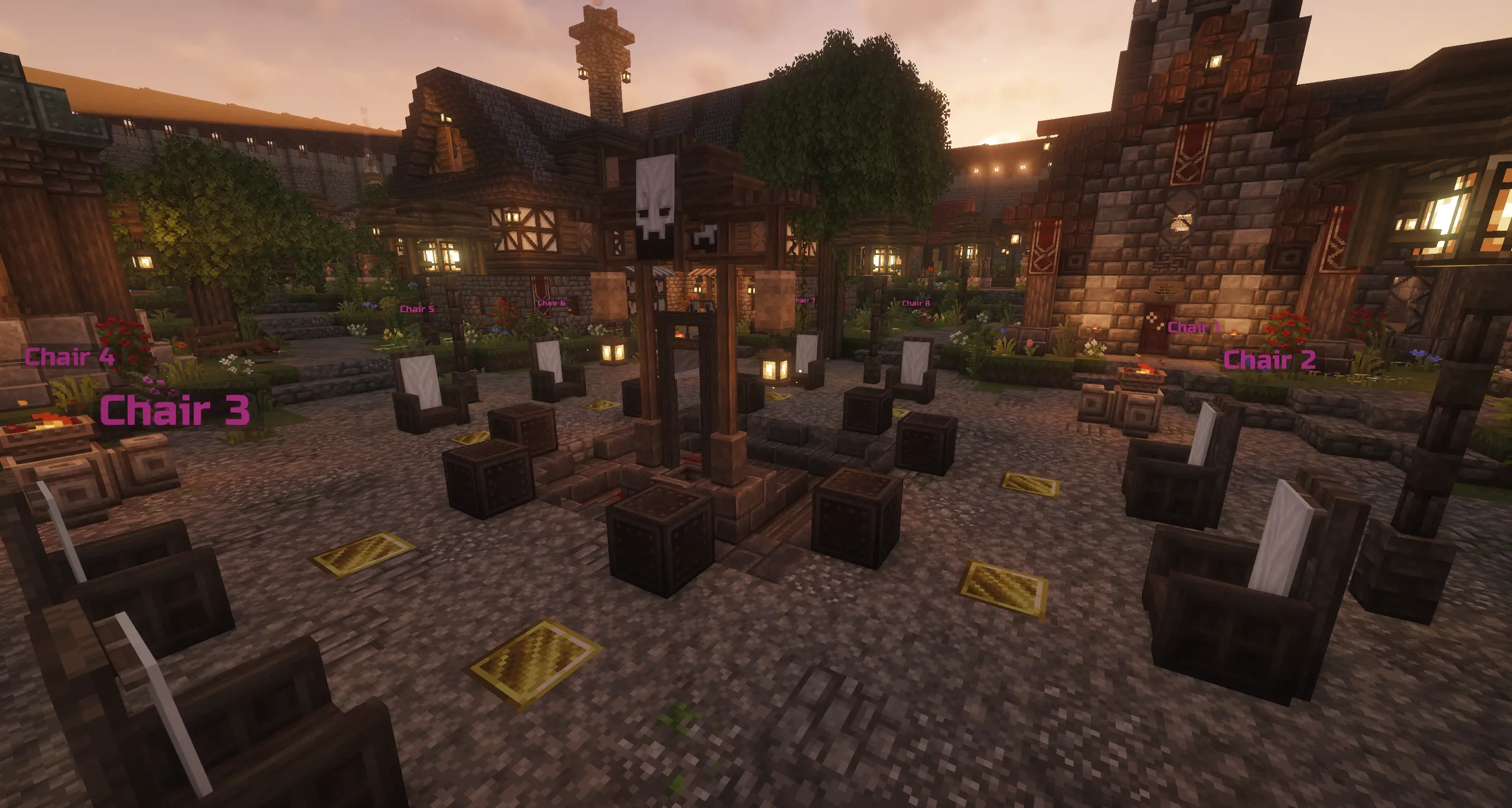 Minecraft Town Square